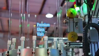 Fläschchen aus Glas mit niedrigem Borosilikatgehalt, hohe Qualität