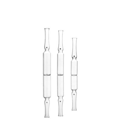 Klare 20-ml-Glasampulle mit ISO-DMF-Zertifikat, injizierbarer Siebdrucktyp 1