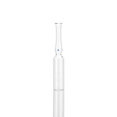Typ B 3 ml Ampulle, bernsteinfarbene, röhrenförmige, injizierbare Ampullen aus Borosilikatglas