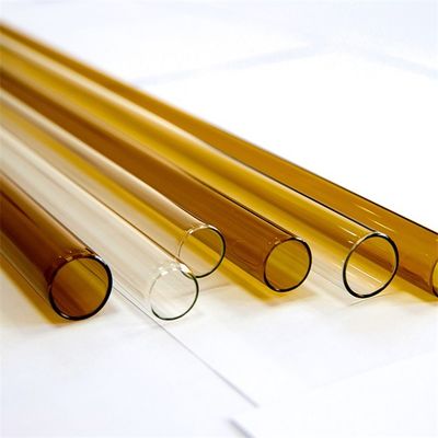 Amber Neutral Borosilikat Glasrohr USP Typ I