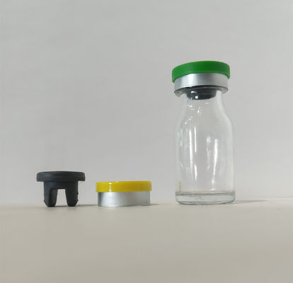 Durchsichtige, geformte Injektionsflasche aus Glas für Antibiotika 20 mm Typ I II