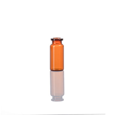 7 ml Borosilikat Tubulationsglasflaschen kundenspezifischer Bernsteinfarbe