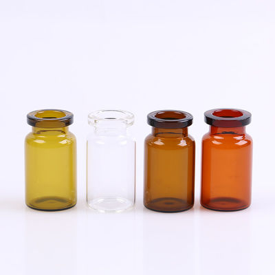 2R-50R klare und bernsteinfarbene Borosilikat-Glasflasche für die Pharmaindustrie