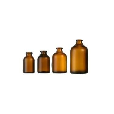 10 ml, 30 ml, 100 ml Braunglas-Reagenzflasche, geformte Antibiotika-Glasflasche
